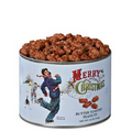 Butter Toasted Peanuts 18 oz. Norman Rockwell Christmas Can